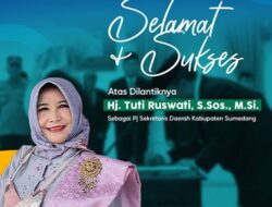 Tuti Ruswati Dilantik Jadi Pj Sekda Sumedang