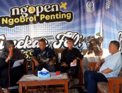 Ngopen Radio Trimekar Sumedang Bahas Permasalahan Sampah Waduk Jatigede